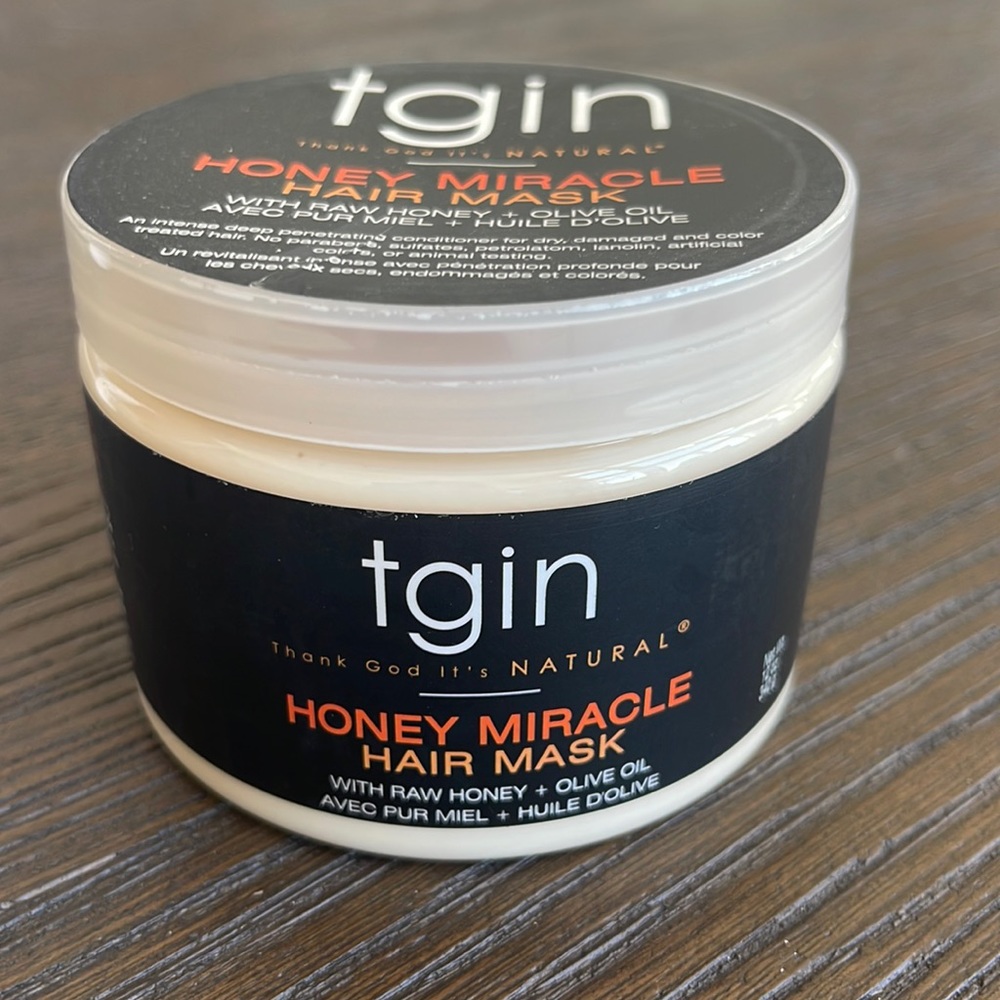 TGIN Honey Miracle Hair Mask Deep Conditioner 12 oz ~NEW~
